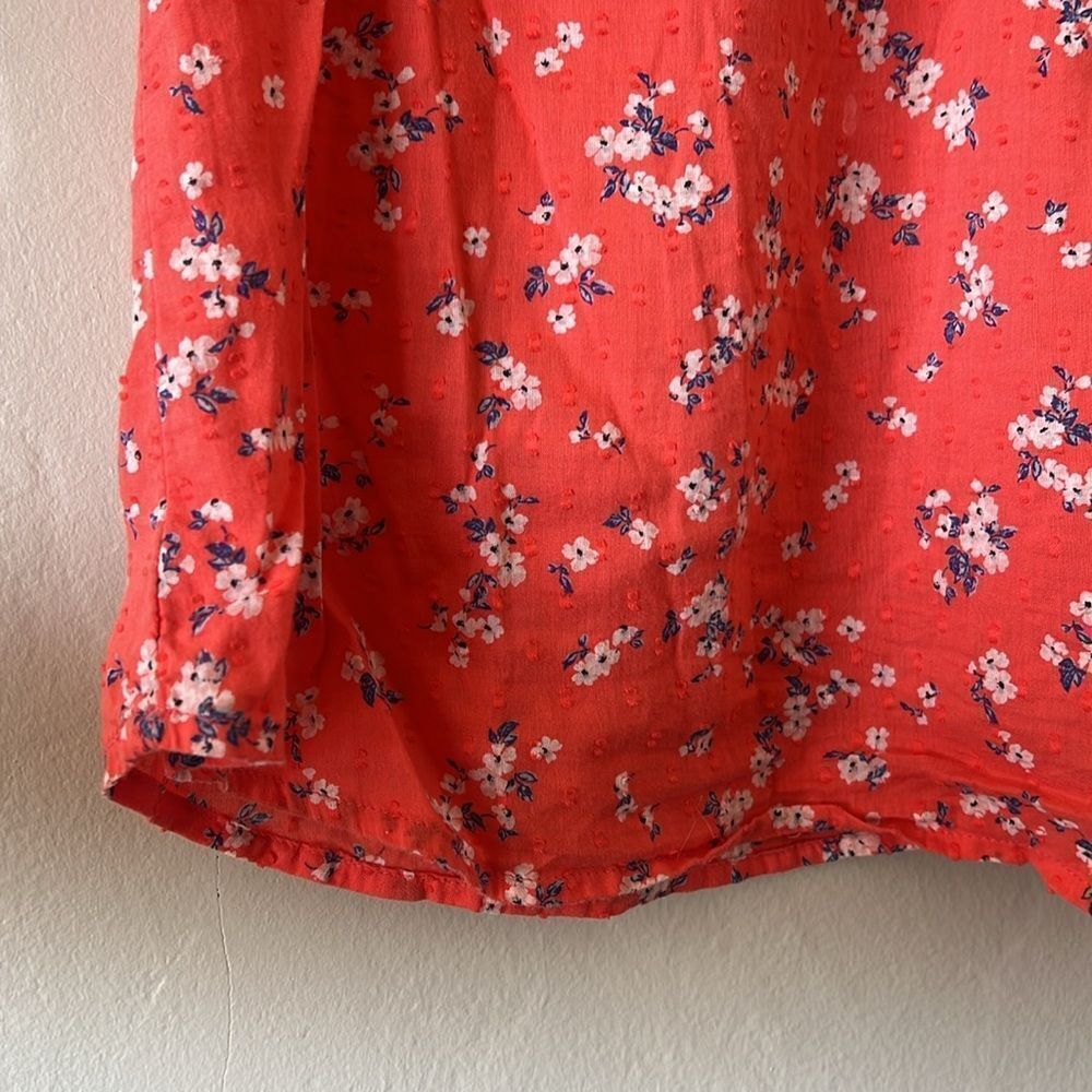 Gap Print Ruffle Shirt - Picture 3 of 11